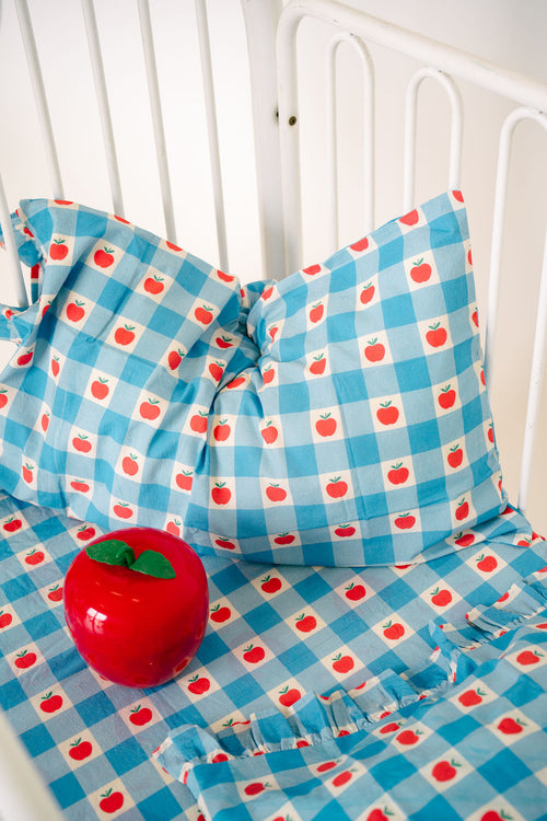Apple Patch Pillow Case Seperates
