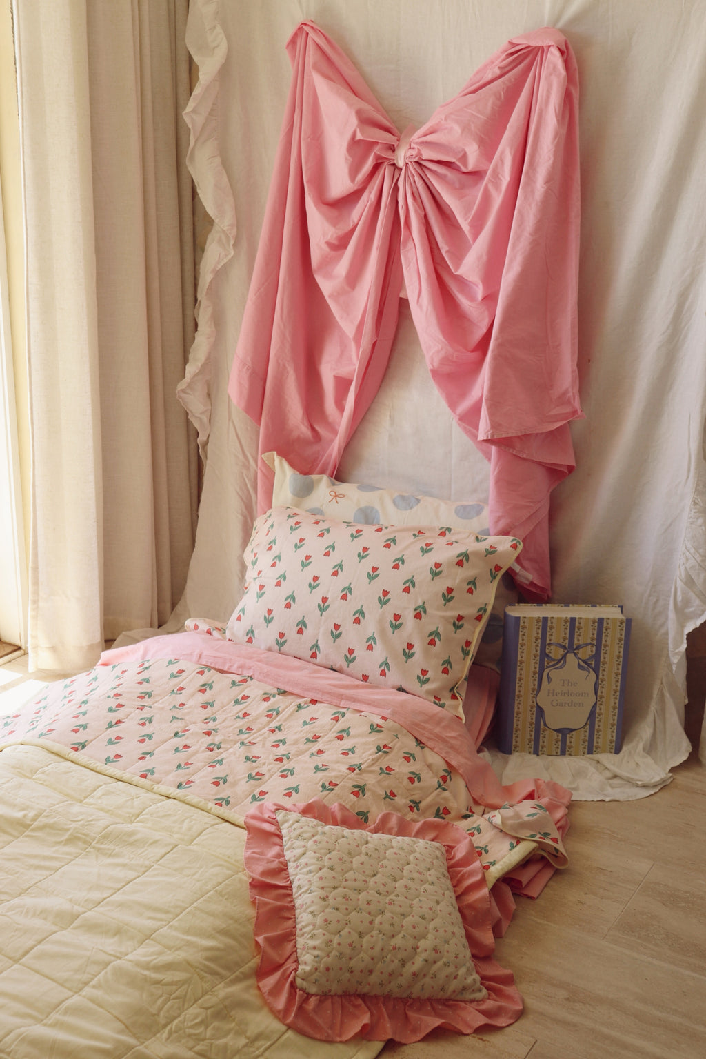 PRE ORDER Tulip Garden Reversible Quilt