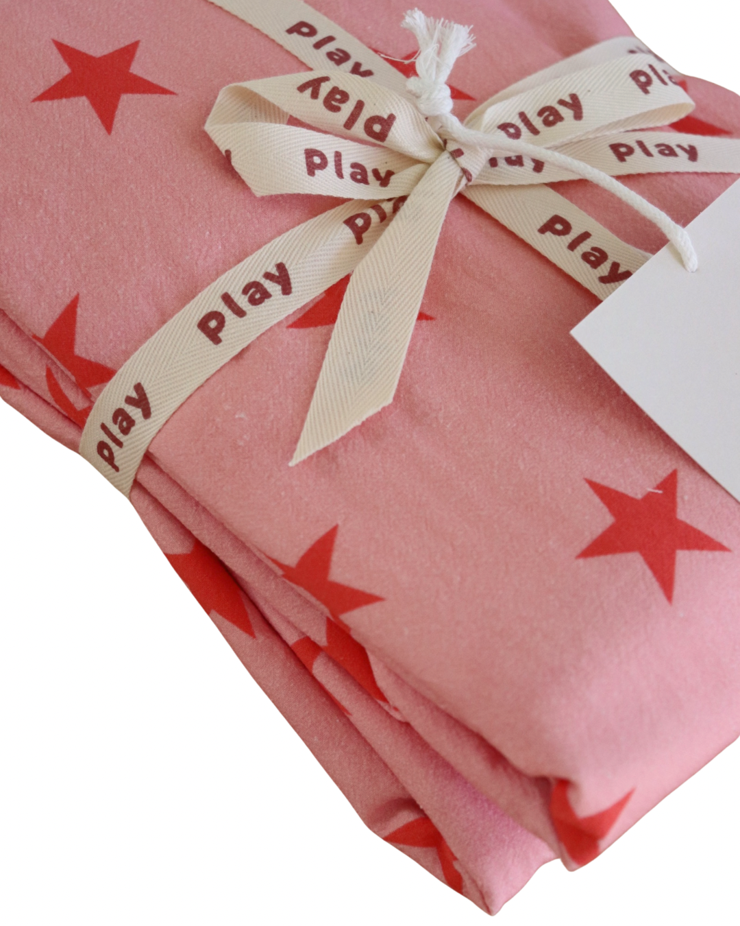 PRE ORDER Strawberry Star Flat Sheet Separates