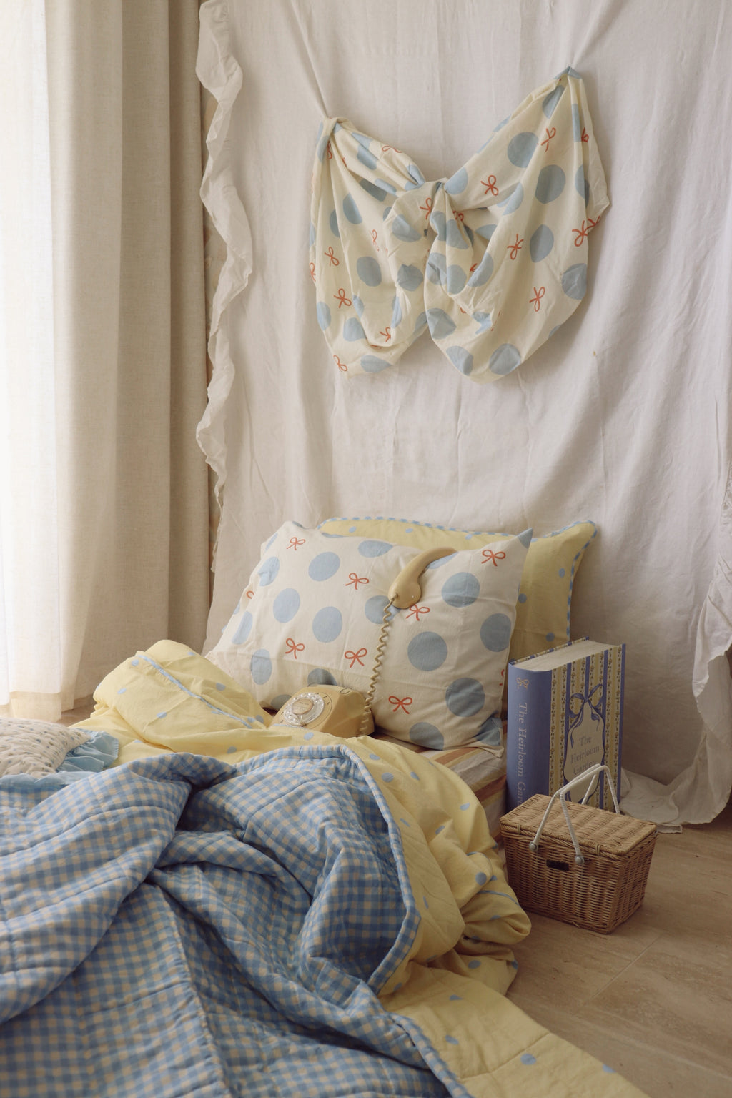 PRE ORDER Butter Dot Reversible Quilt