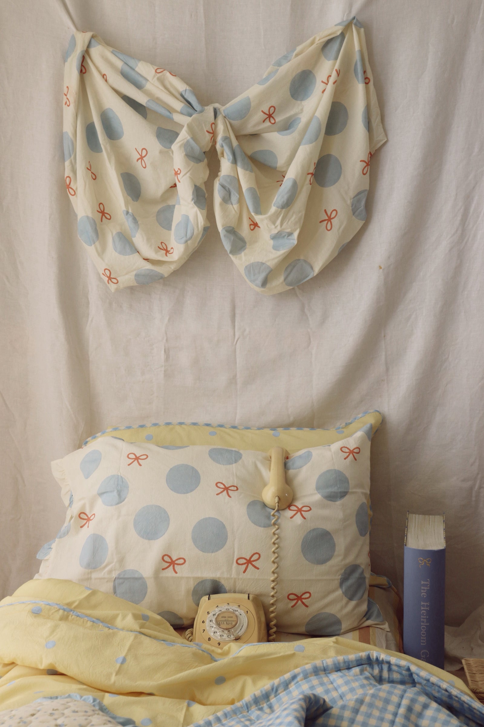PRE ORDER Butter Dot Duvet Set