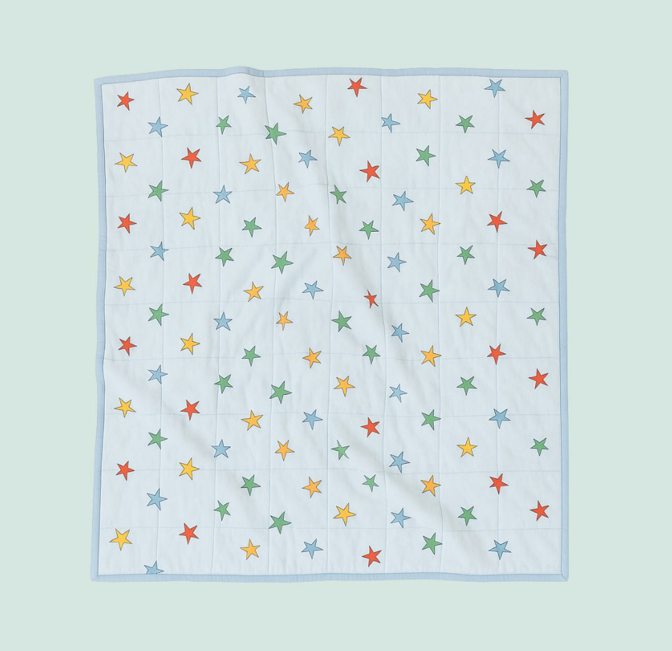 PRE ORDER Retro Star Reversible Rainbow Quilt
