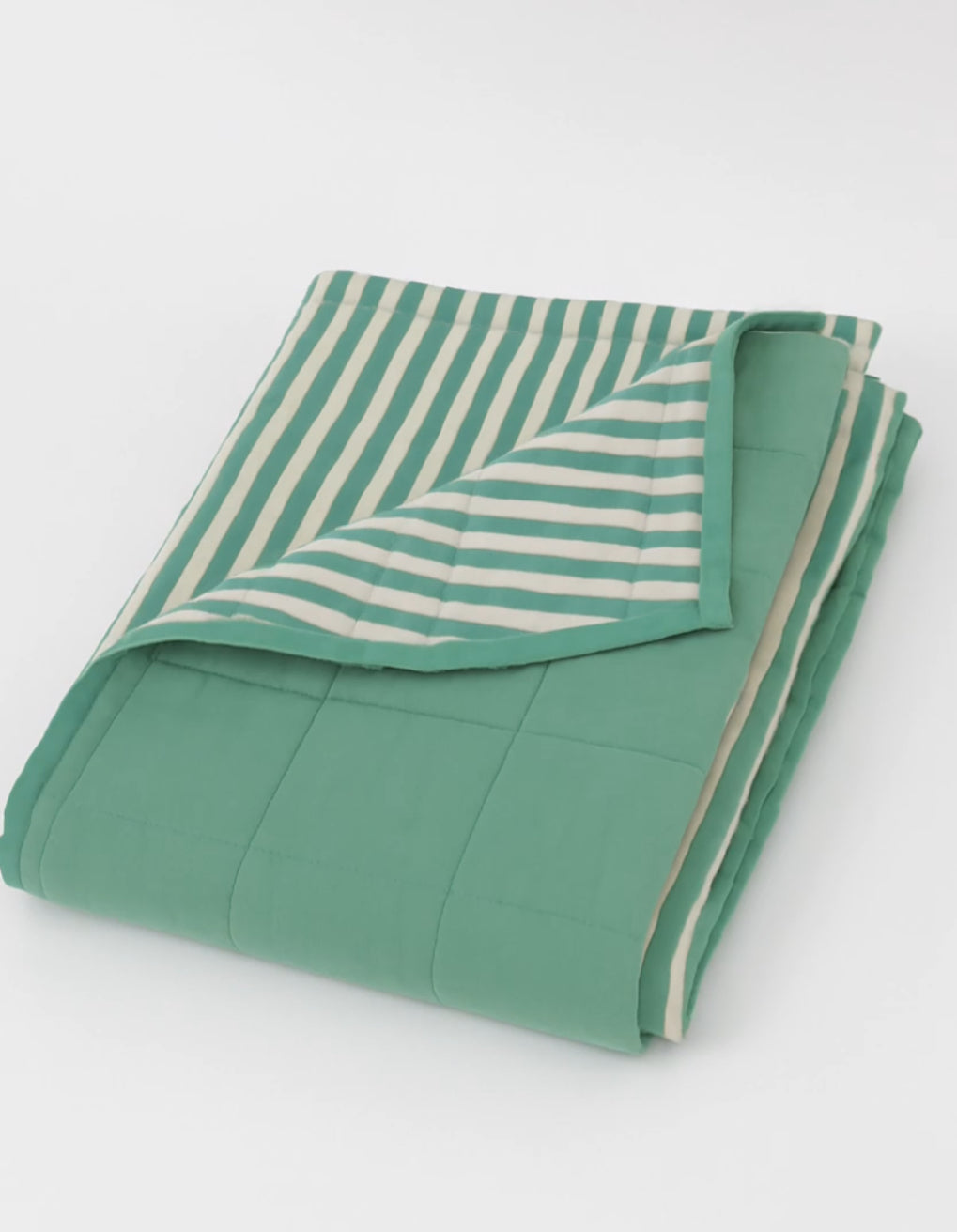 PRE ORDER Meadow Stripe Reversible Quilt