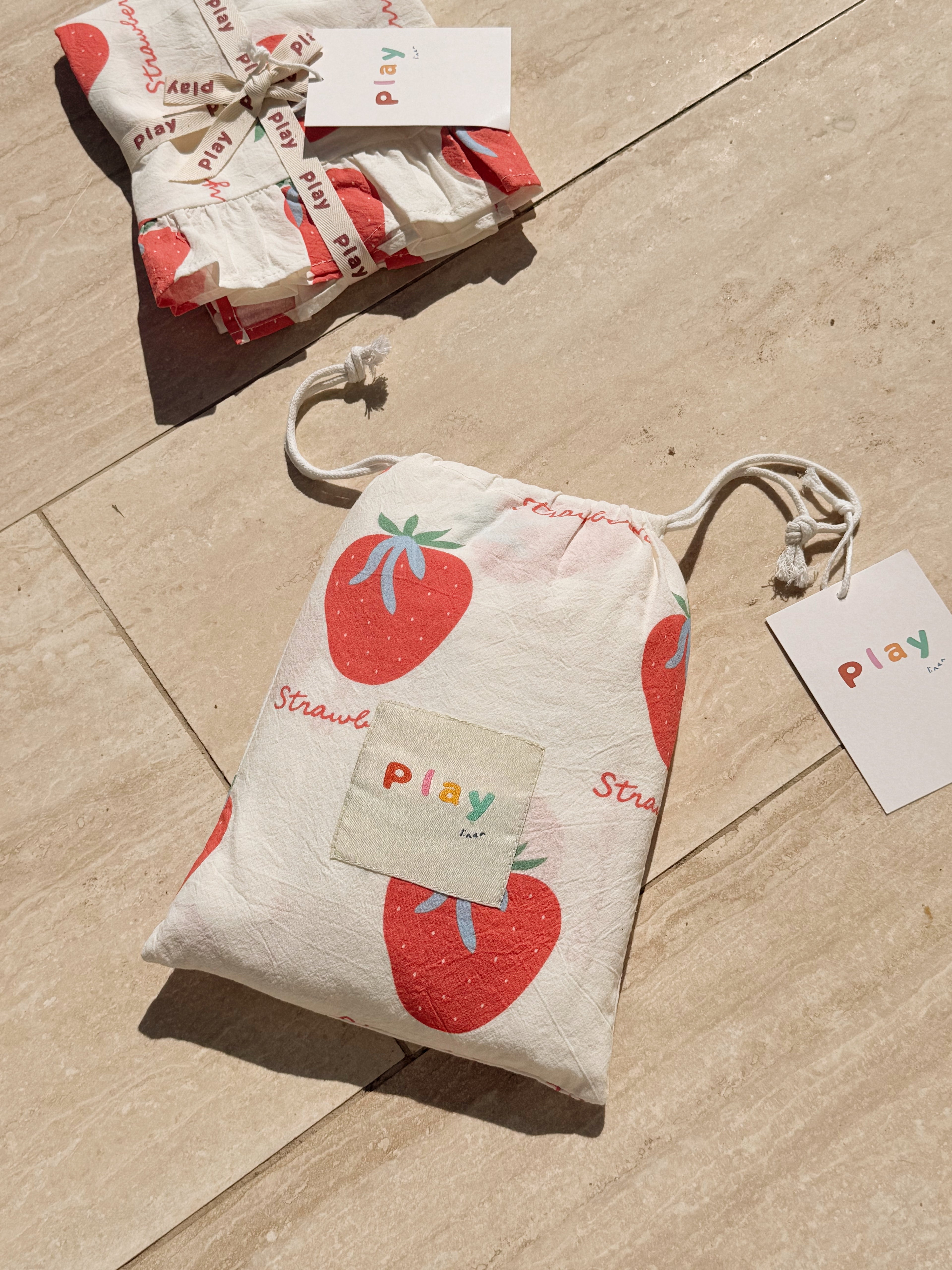 PRE ORDER Strawberry Shortcake Frill Sheet Set