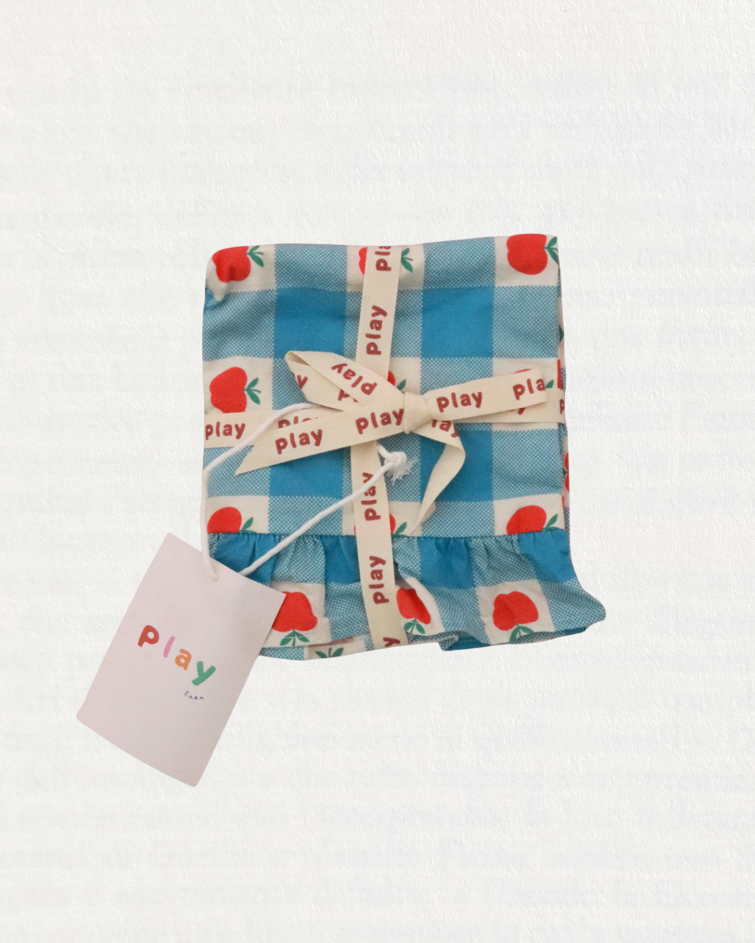 Apple Patch Frill Pillow Case Seperates