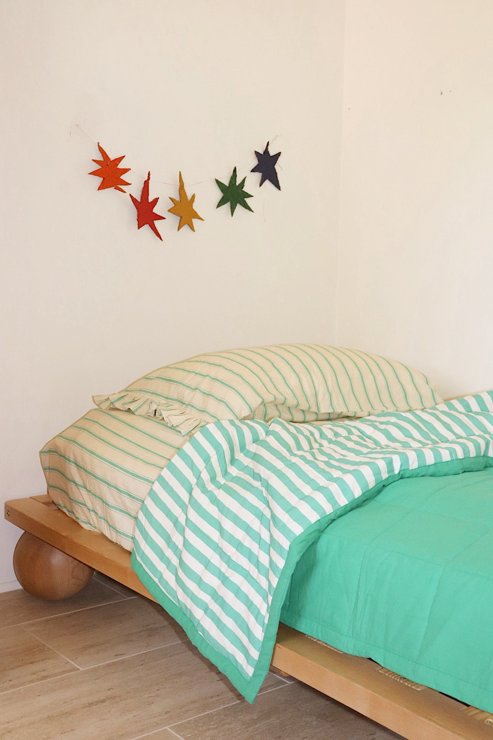 PRE ORDER Meadow Stripe Reversible Quilt
