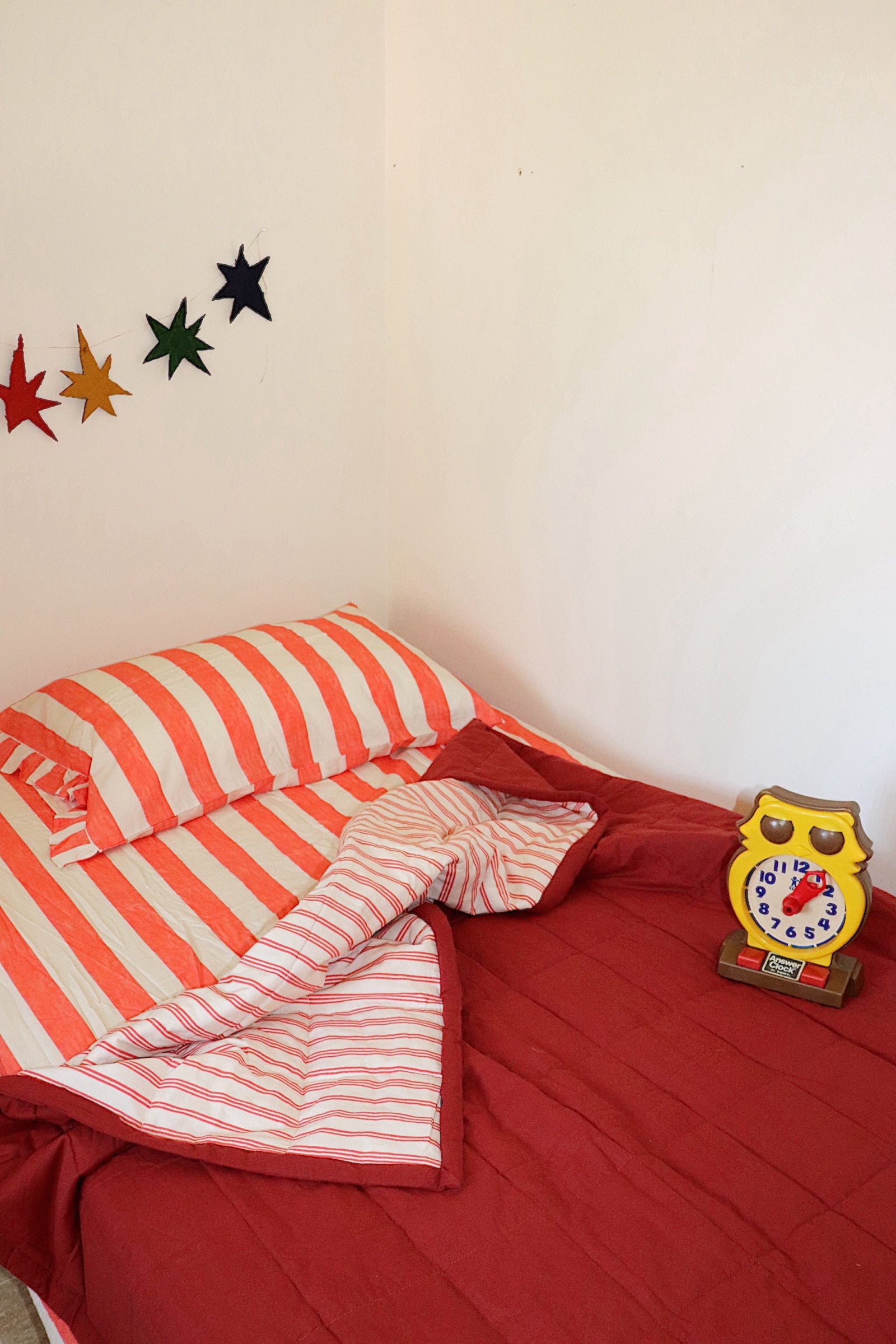 PRE ORDER Holiday Stripe Reversible Quilt